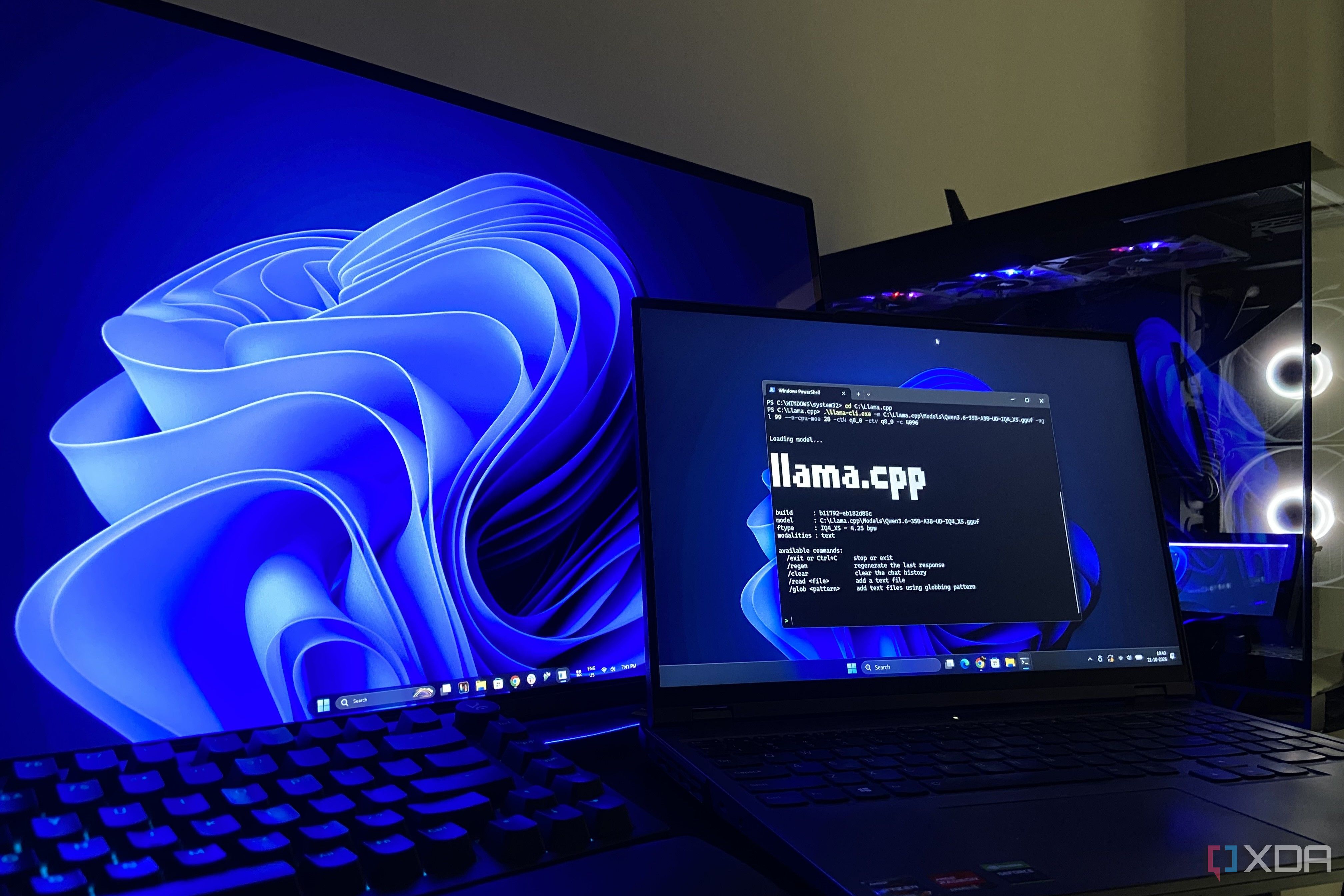 I changed one llama.cpp flag, and my 8GB laptop GPU now runs a 35B ...