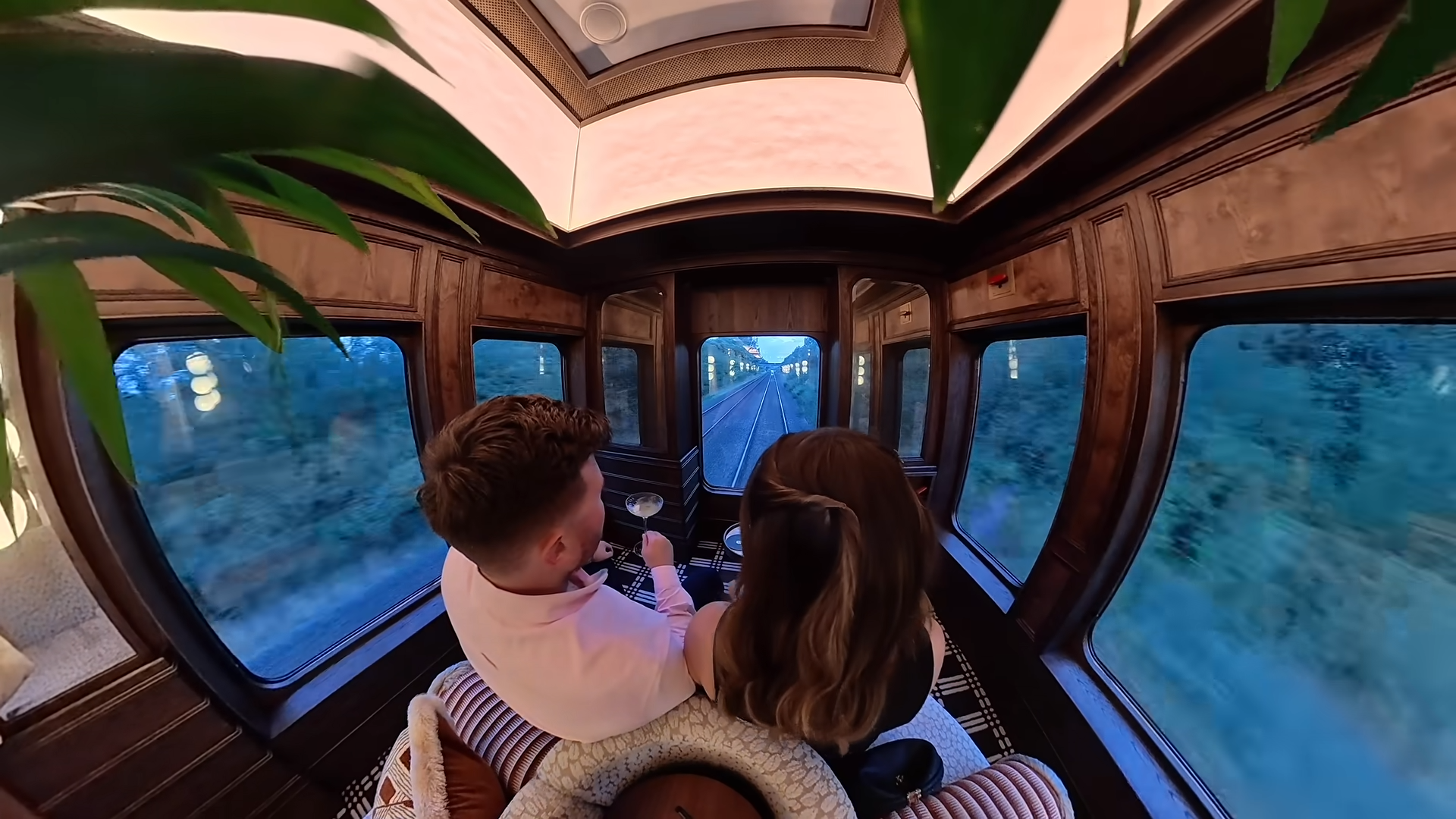 He booked a $50,000 luxury train suite - then found the air ...