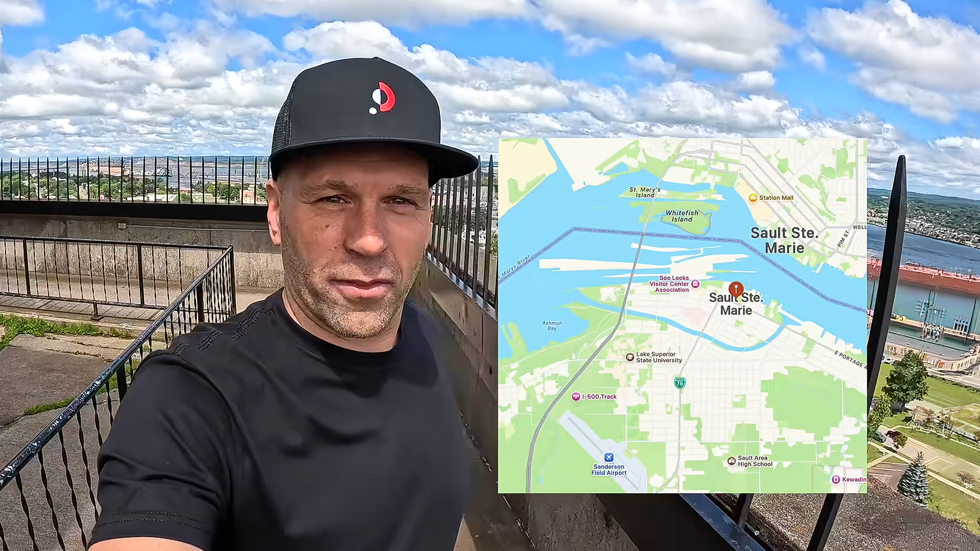 Exploring the city split between two countries