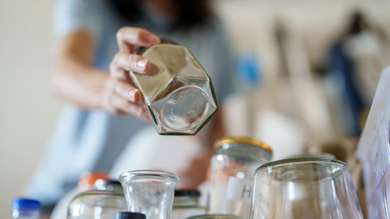 The rare, antique Ball jar with a unique logo design that collectors ...