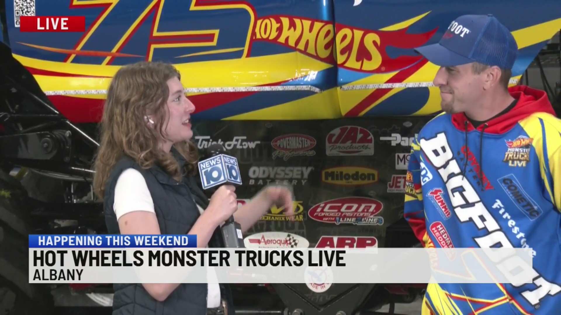 Hot Wheels Monster Trucks Live this weekend