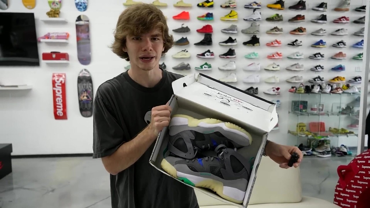 Connor opens a sneaker store with over 800 free pairs