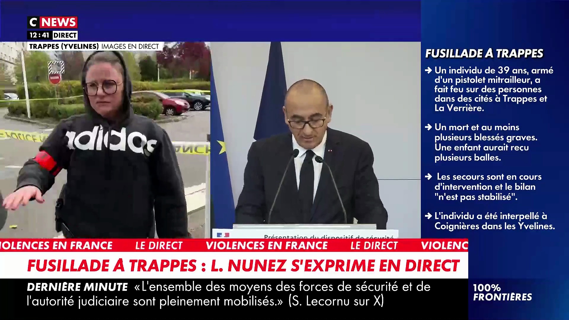 Tirs dans les Yvelines - Regardez le point presse du ministre de l ...