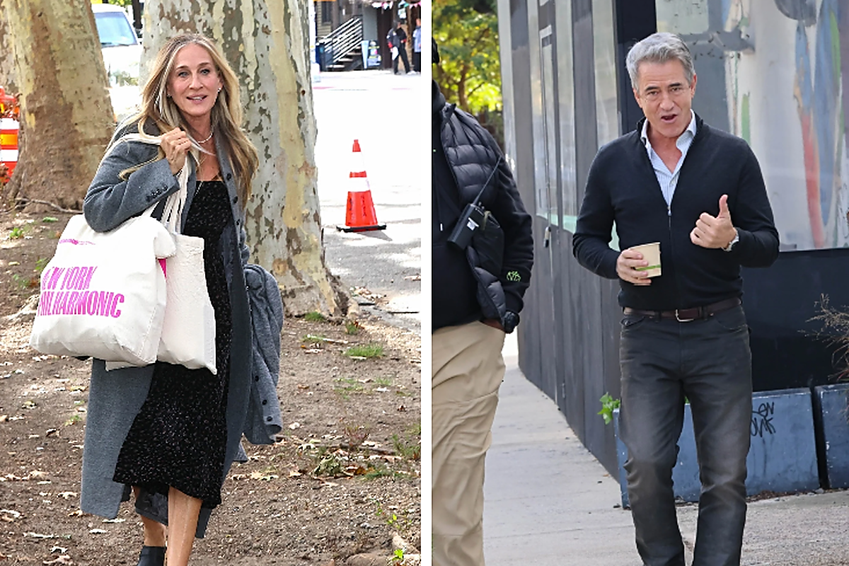 Sarah Jessica Parker, 61, reunites with Rachel McAdams and Dermot ...