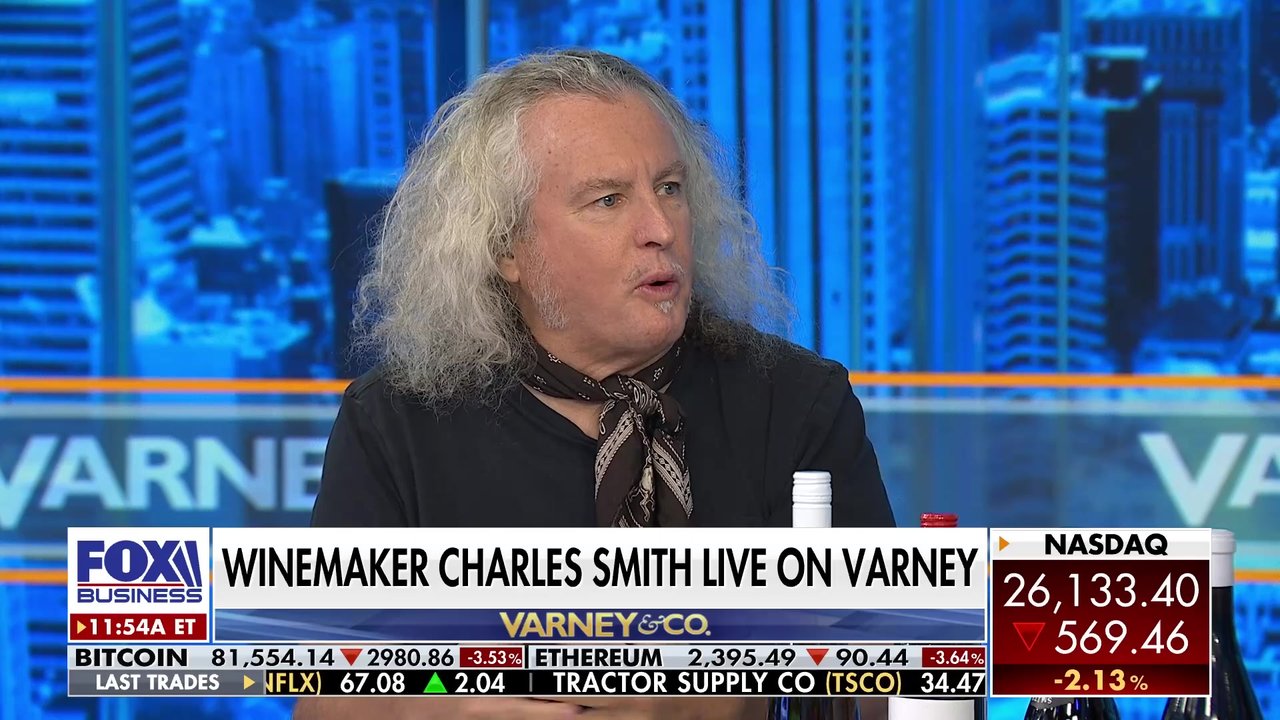 Winemaker Charles Smith on declining wine sales, labeling ingredients