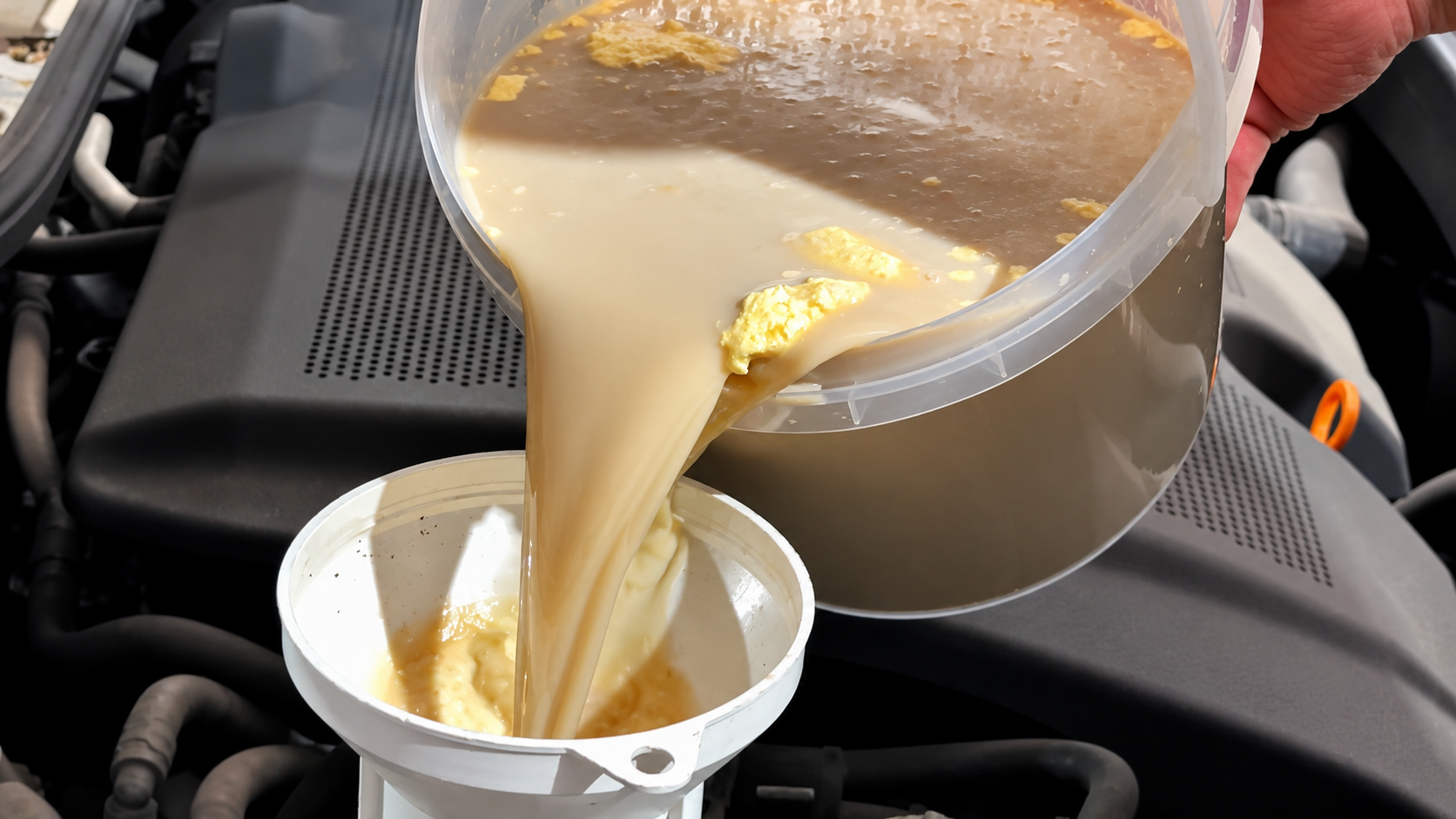 Can Pepsi and milk actually work as engine coolant?