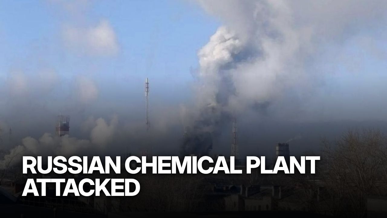 Drone attack hits Russian chemical plant in Perm region