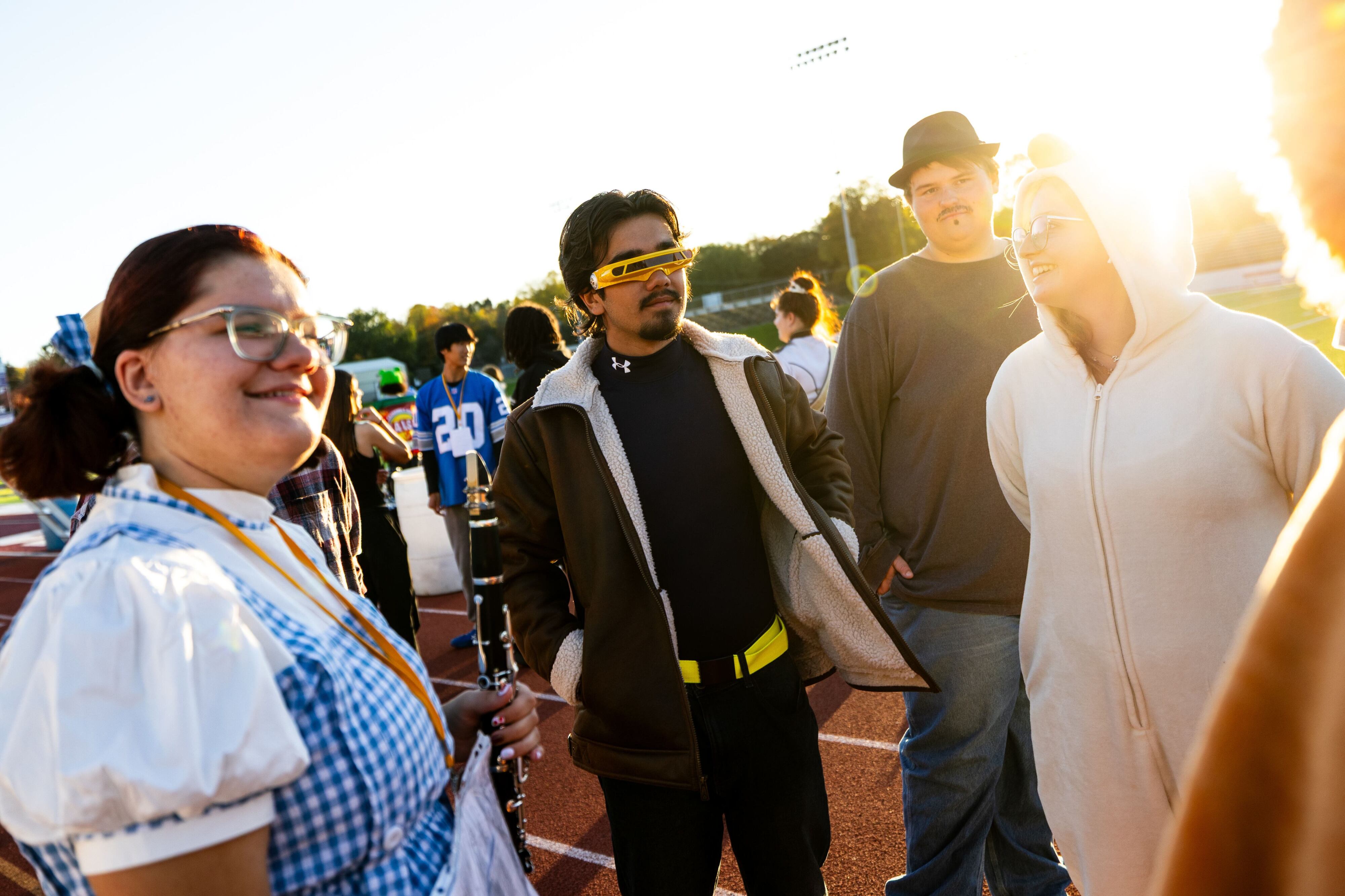 Marching bands: 3 Kalamazoo Central football players pull double-duty ...
