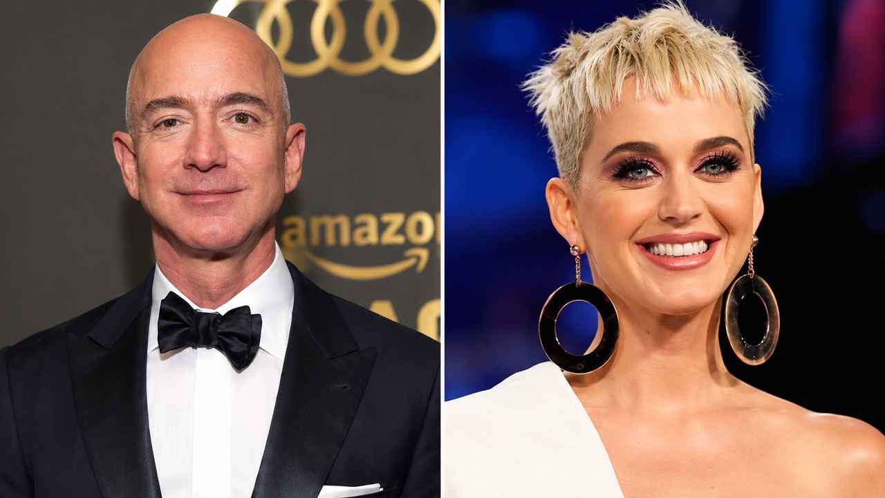 Katy Perry went to space with Blue Origin - a moment with the capsule ...