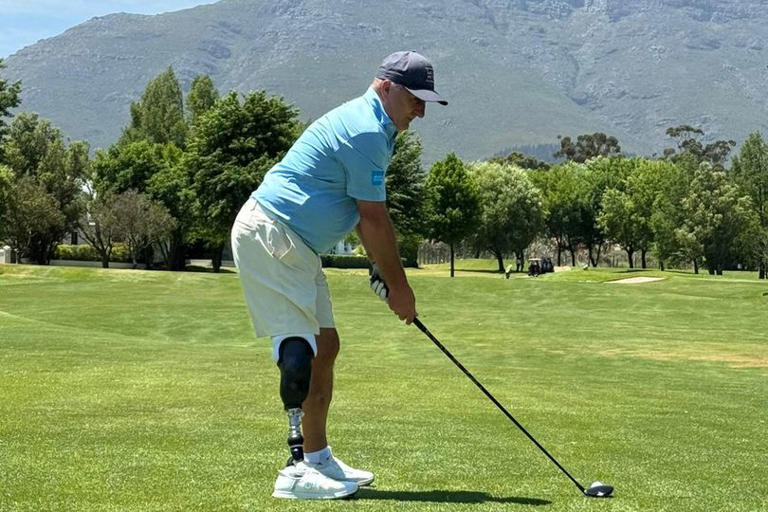Plymouth veteran's pioneering treatment helped save his golf game