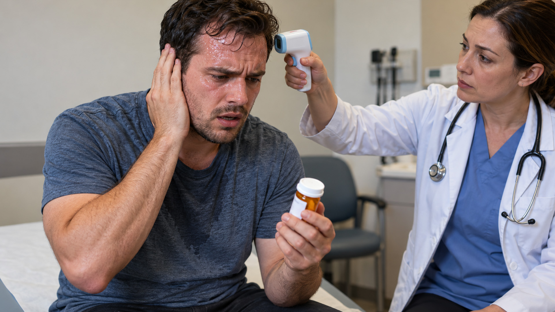Drugs that distort sound reality and body heat