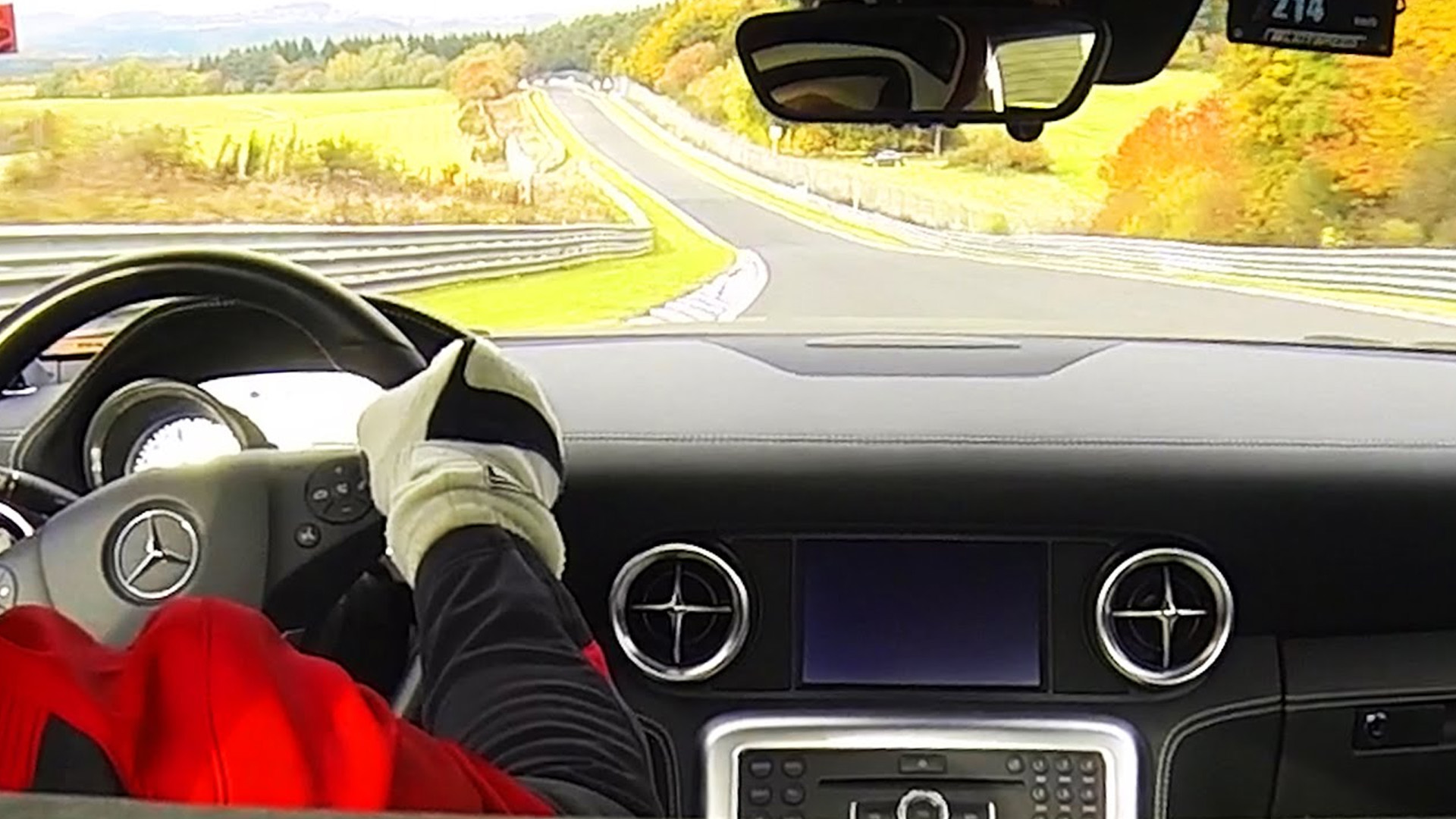 How different does the Mercedes SLS AMG sound from inside?