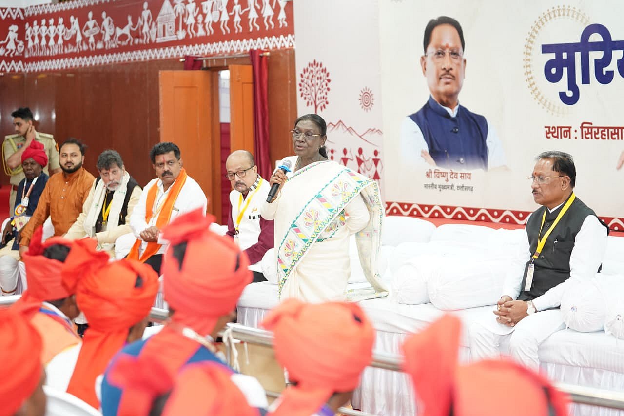 President Murmu celebrates a Maoist-free Chhattisgarh, eco-wisdom of ...