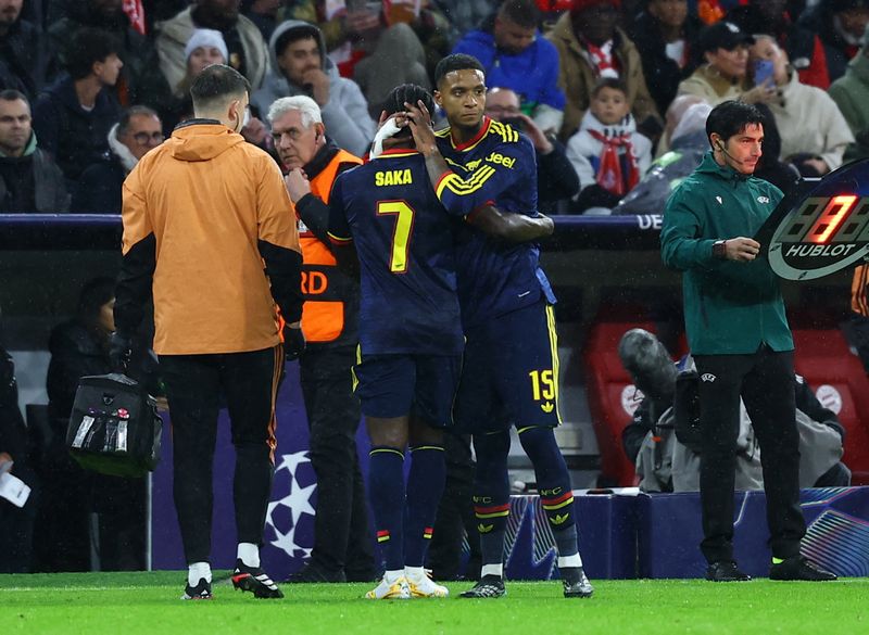 Soccer-Arsenal's Saka to miss Everton clash, undergo further tests ...