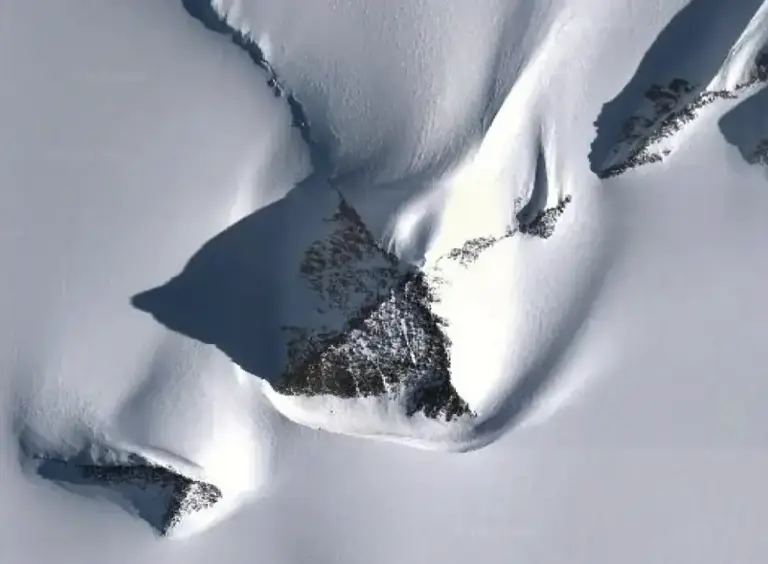 Truth behind mysterious 'pyramid-like' mountain discovered sitting ...