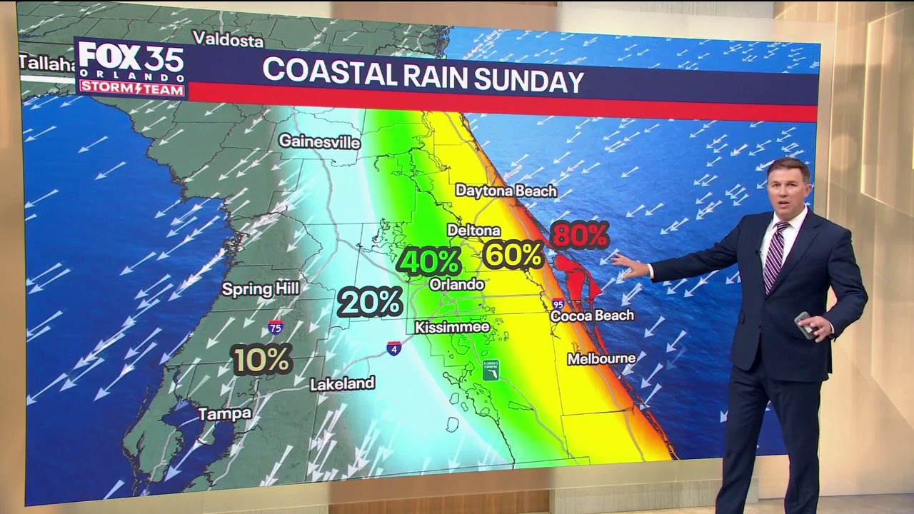 Orlando weather forecast: Ocean storm this weekend