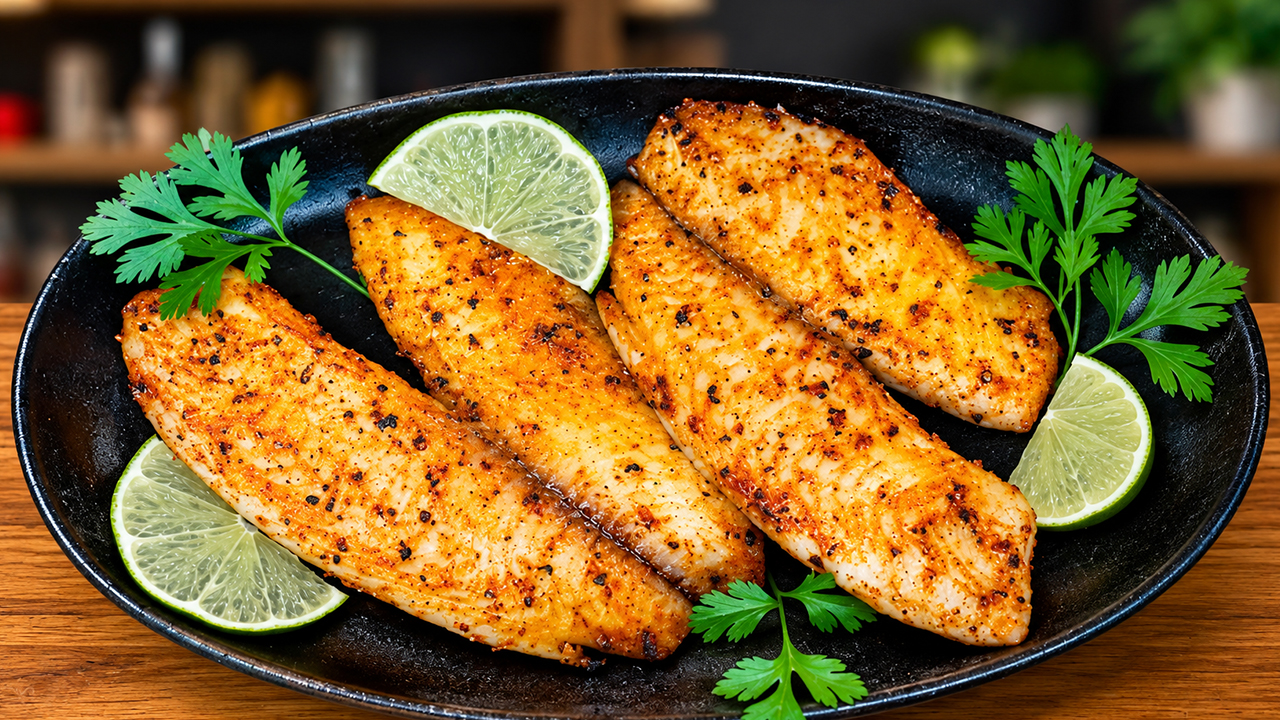 How to cook tender crispy pan tilapia
