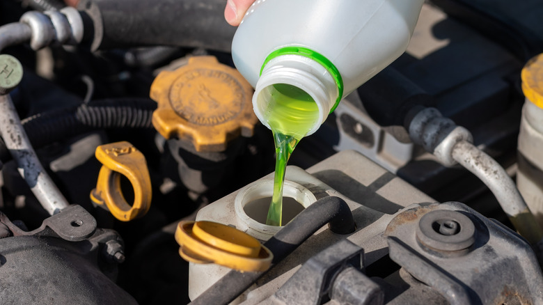 How long does a bottle of coolant last once opened?