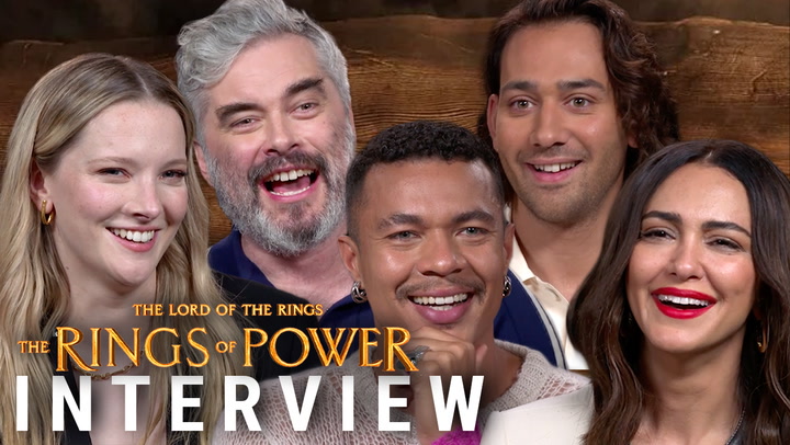The Lord of the Rings: The Rings of Power - cast interview