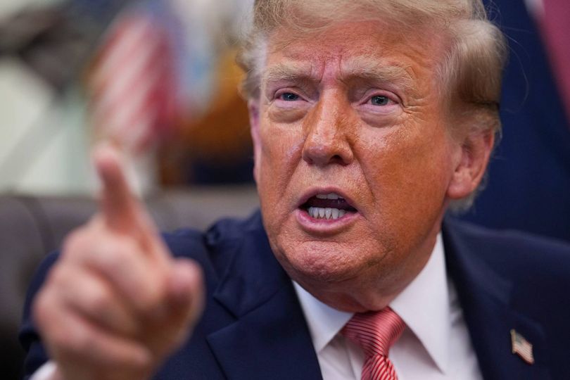 Reporter branded 'sick' by Trump in Oval Office meltdown hits back as ...