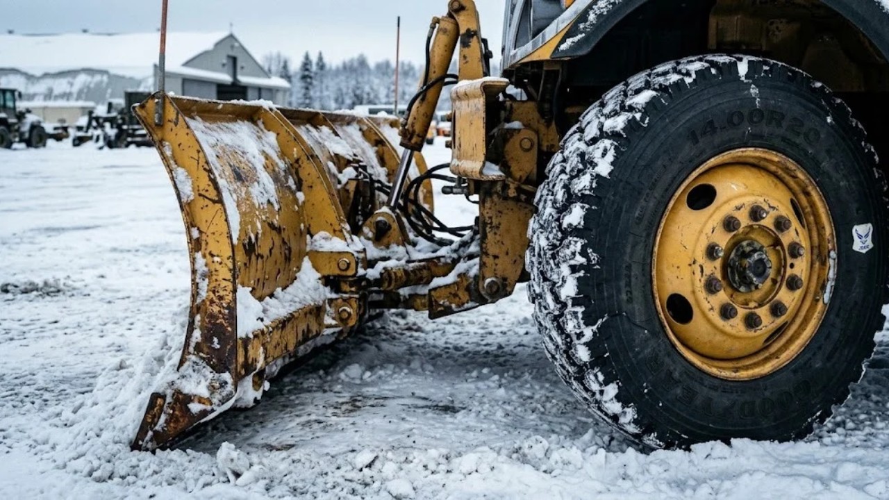 98 machines prepare for Alaska's first measurable snowfall