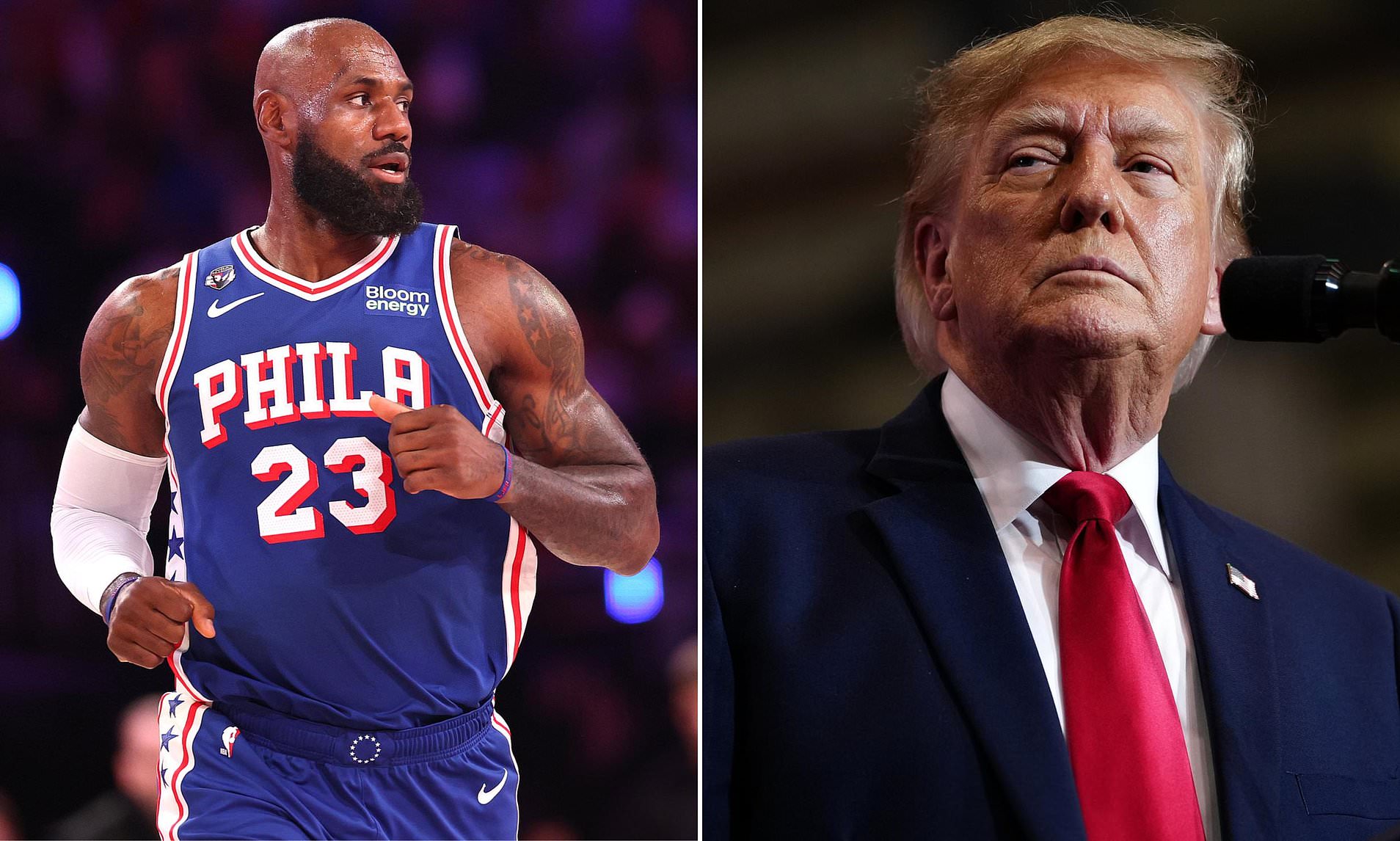 LeBron James' behavior during national anthem changes after Trump ...