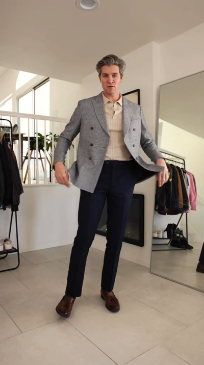 How to style suit separates for a smart look