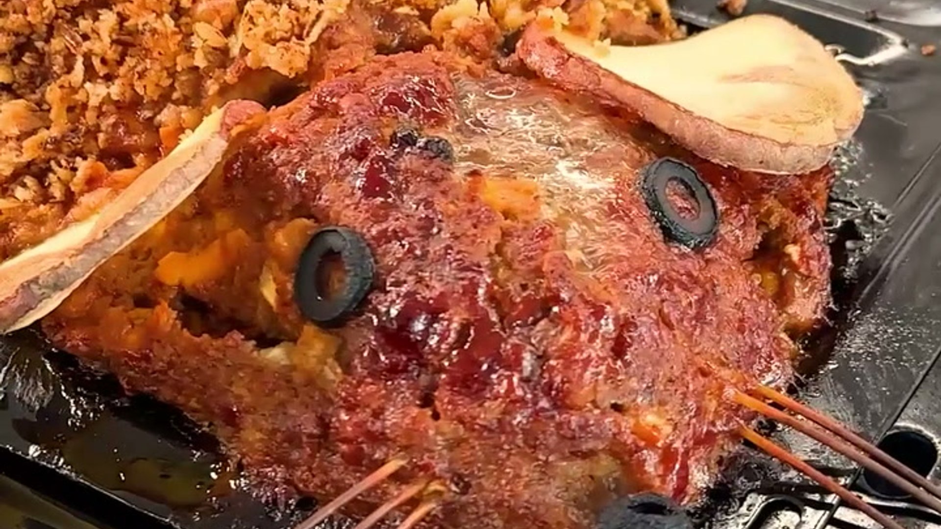 Bloody rat meatloaf recipe