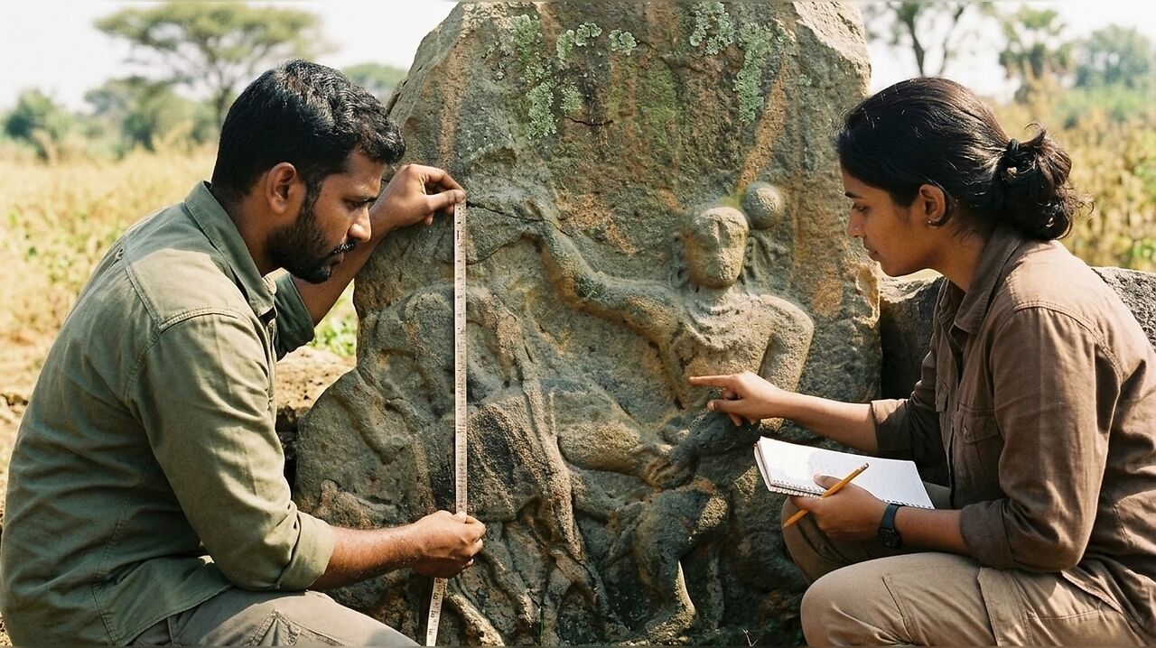 Researchers uncover ancient hero stones in Dharmapuri district