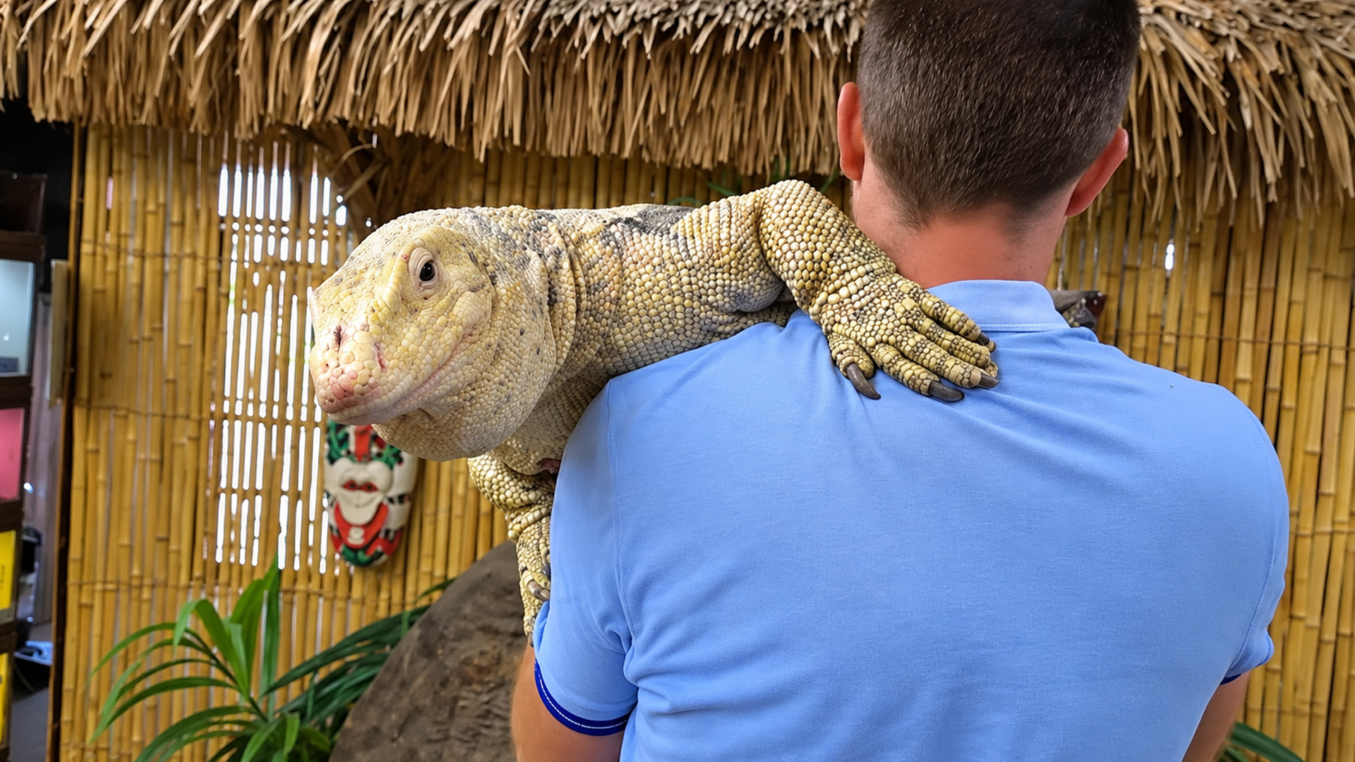From rare lizards to giant pythons, this room has it all