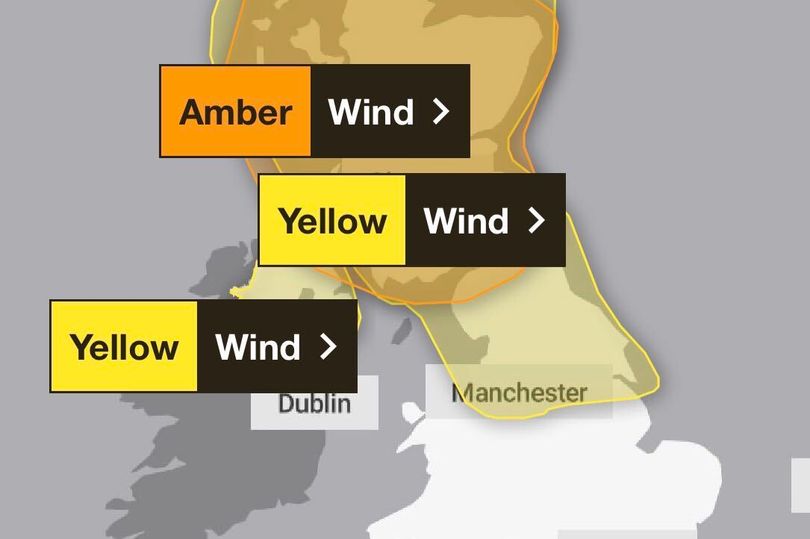 Royal Mail alert ahead of Storm Boelo as 30 areas affected - including ...