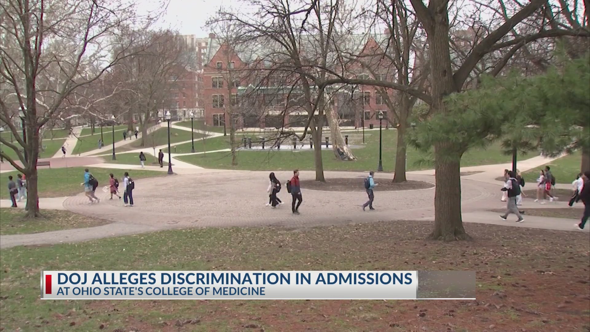 DOJ alleges discrimination in admissions