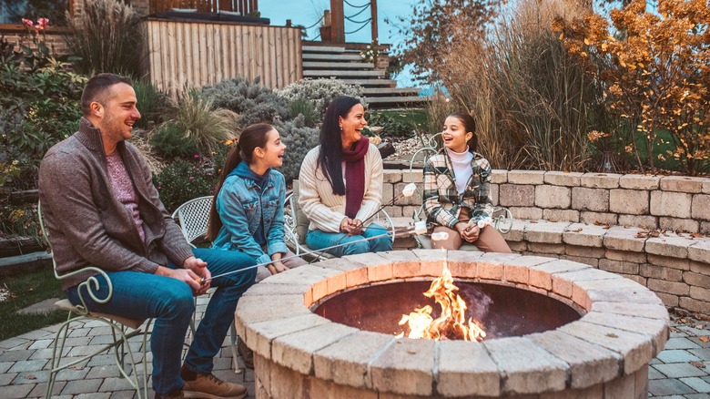 More stylish than concrete blocks: The fire pit material with superior ...