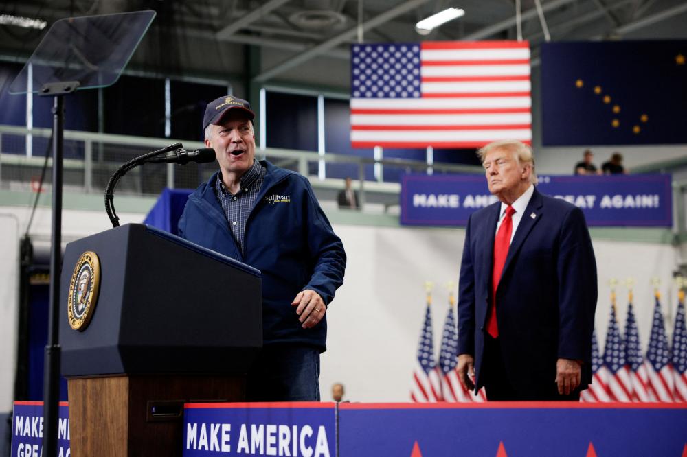 Trump says he ordered DOJ to file lawsuit to block Alaska Senate results certification