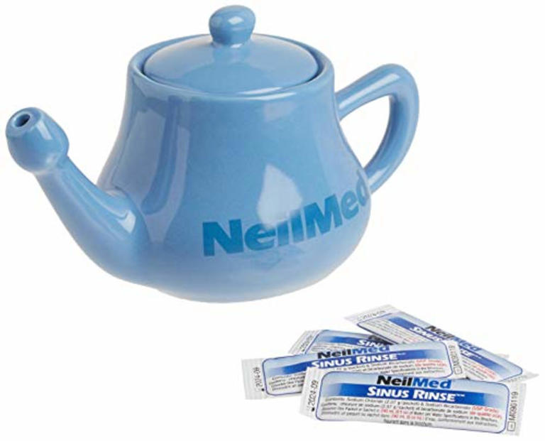 This is the right way to use a neti pot, plus the best ones to buy