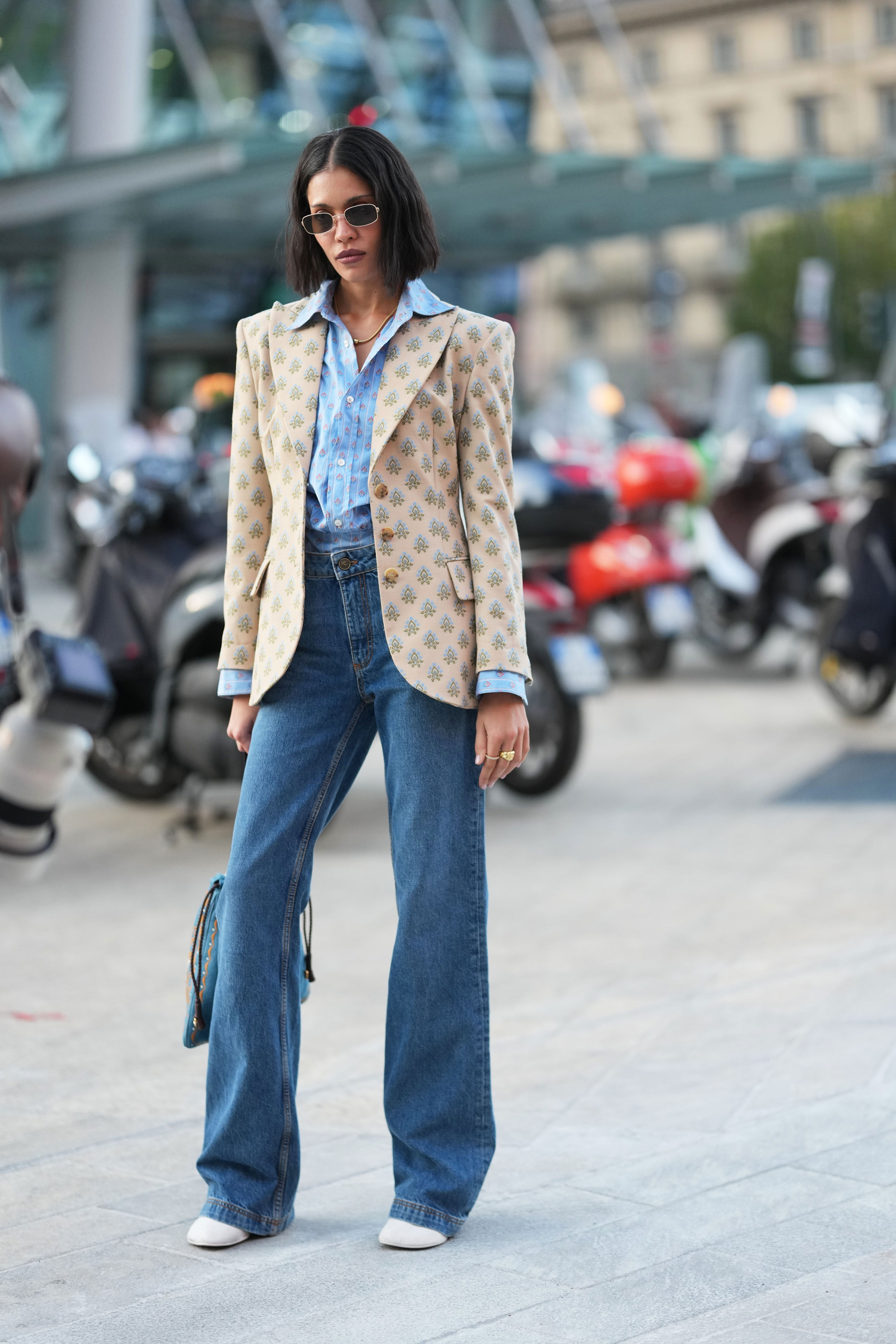 How to style white boots: jorts, statement jackets, and more