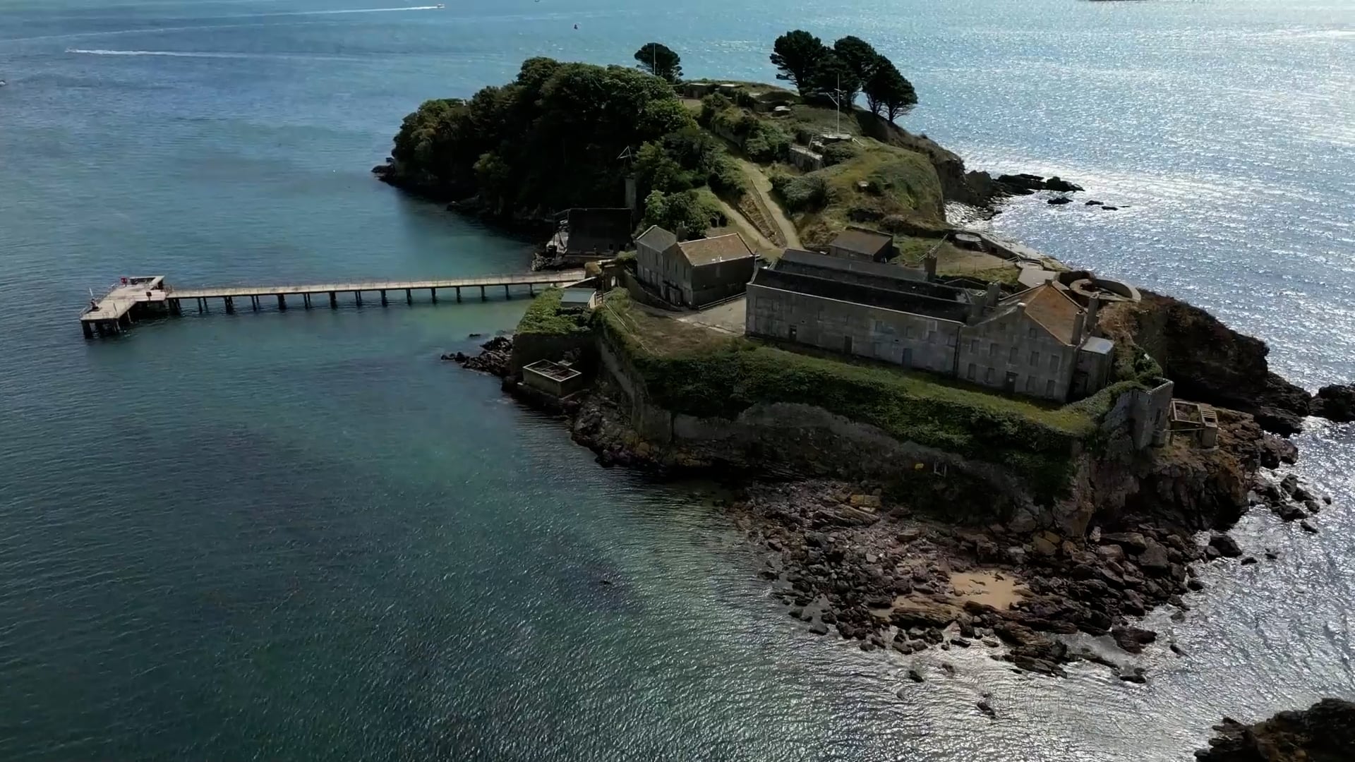 Exploring Plymouth: Aerial views of Montserrat's volcanic ghost town