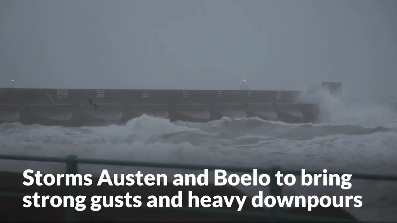 Storms lash UK