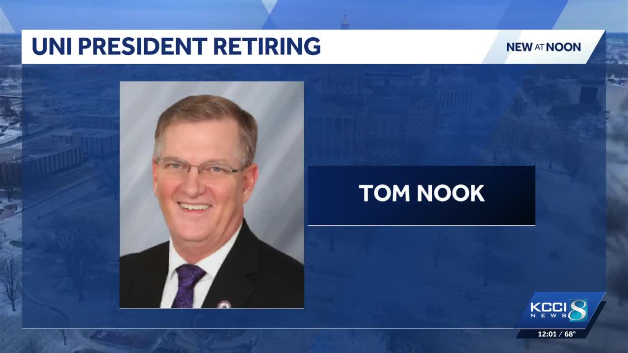 University of Northern Iowa president Mark Nook announces 2027 retirement