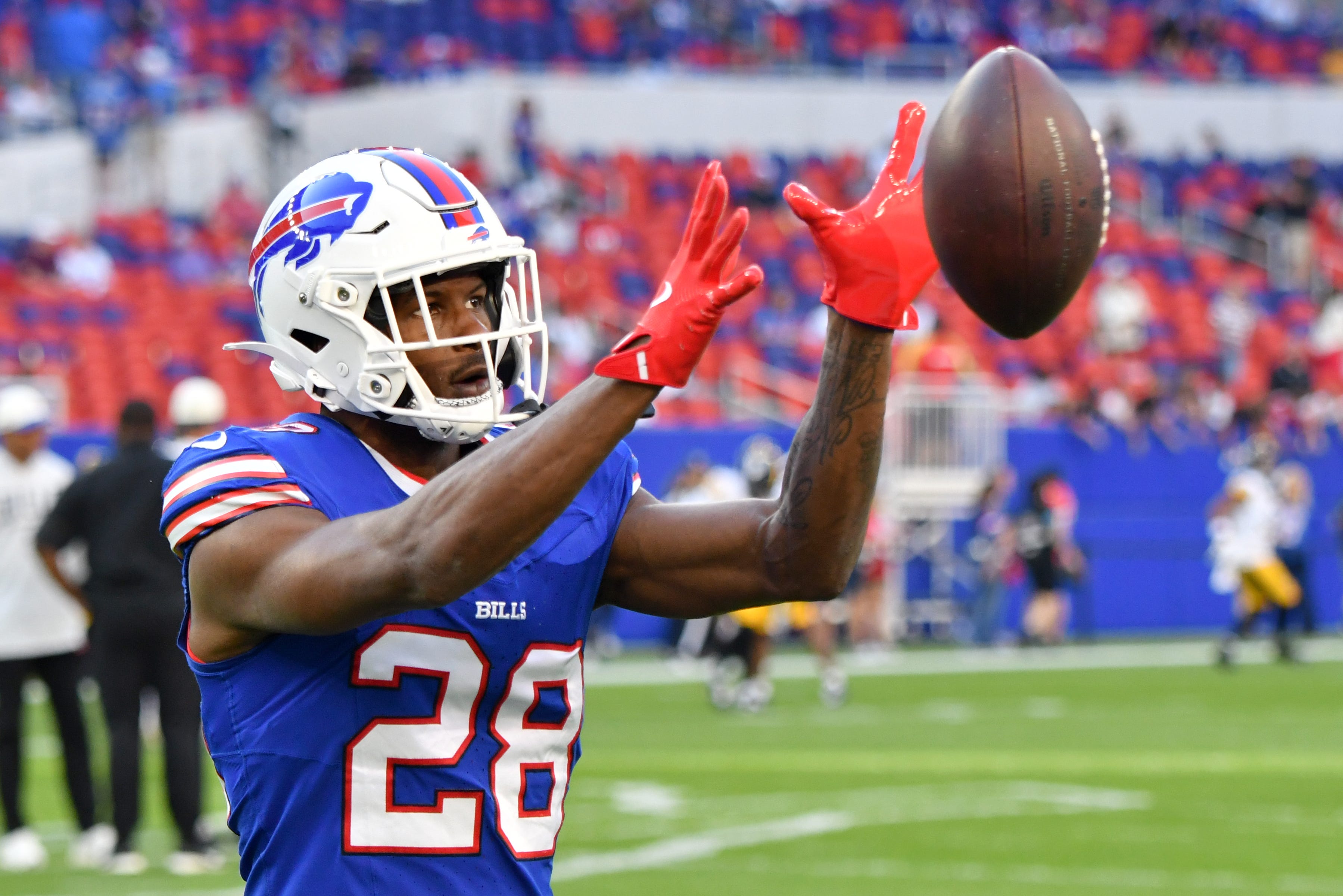 NFL rescinds Buffalo Bills defender's one-game spitting suspension