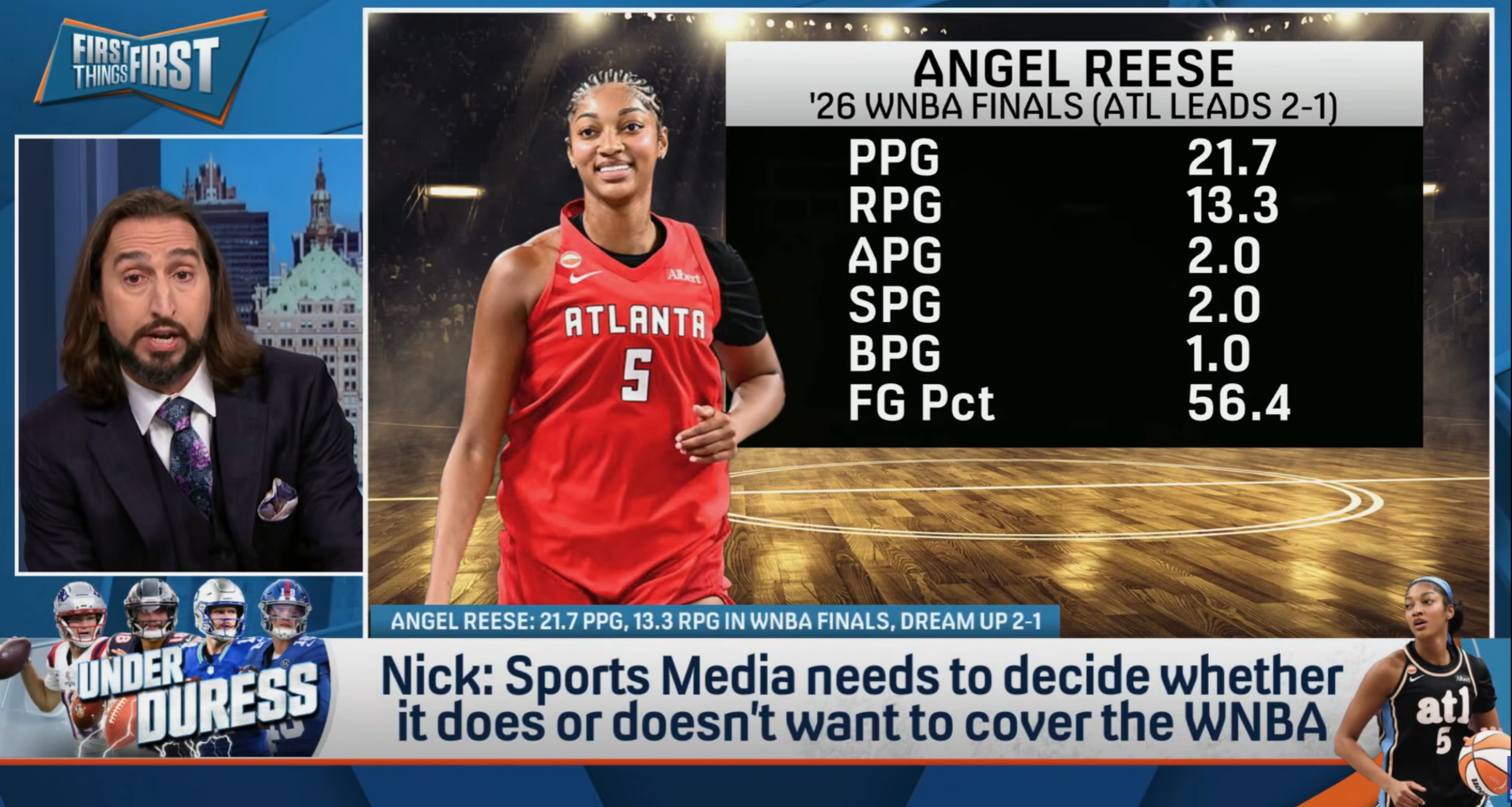 Analyst fiercely defends Angel Reese