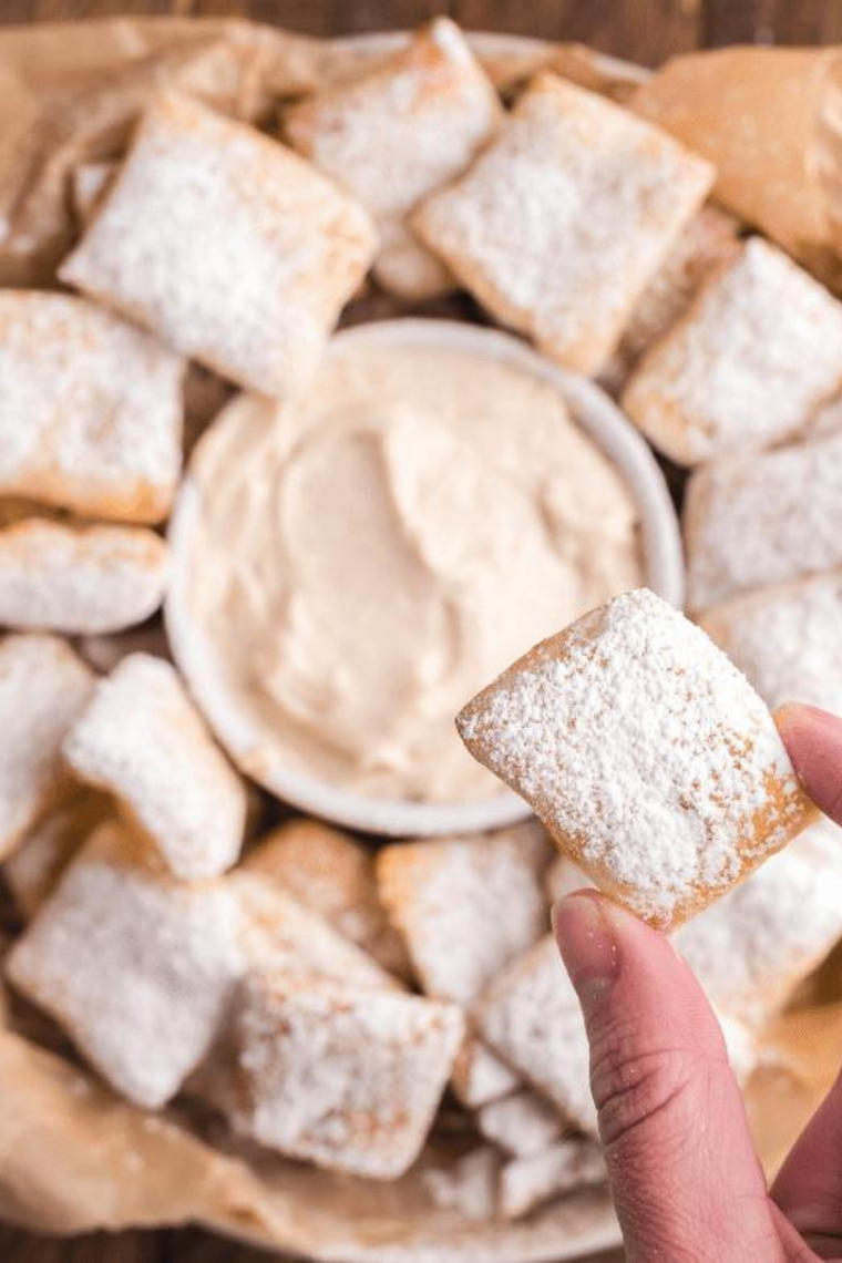 Easy finger food dessert dips for work party snacks