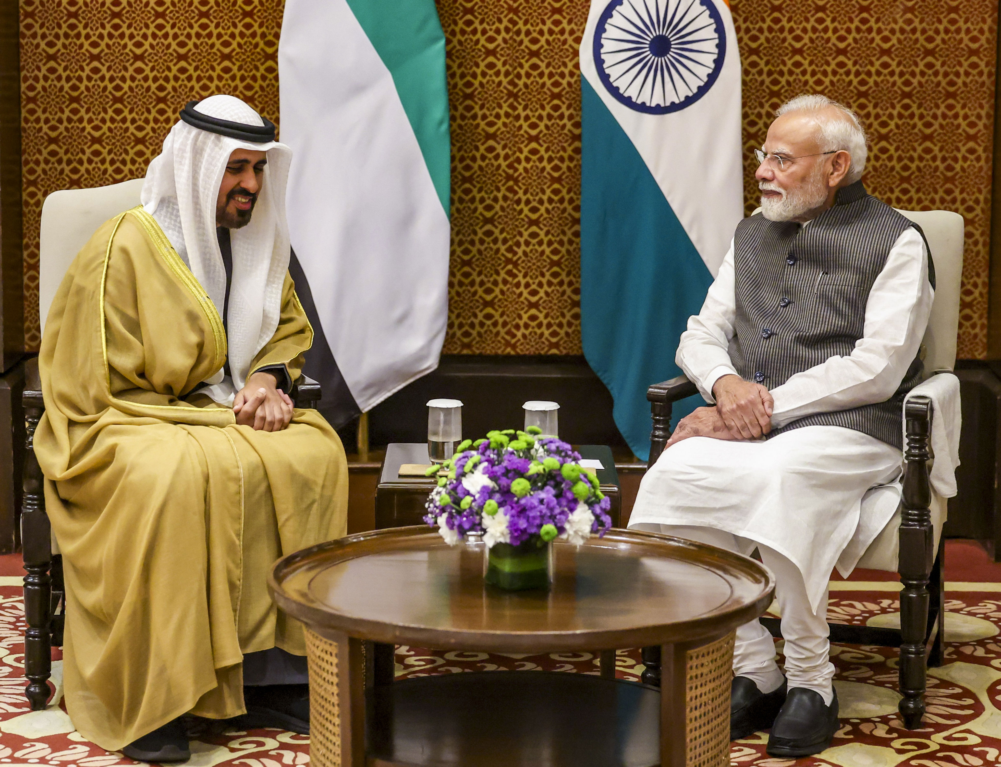 Senior UAE official meets PM Modi