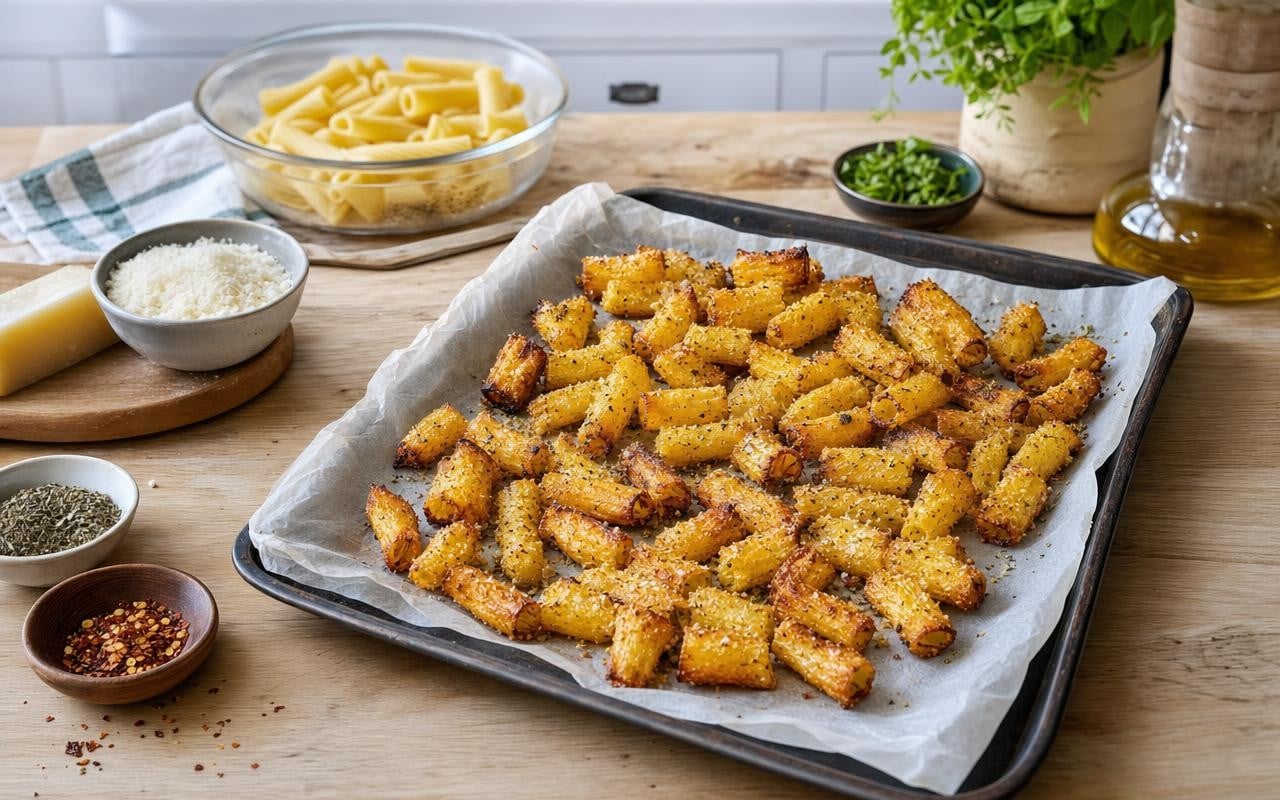Restes de pâtes : vous pouvez les transformer en chips croustillantes ...