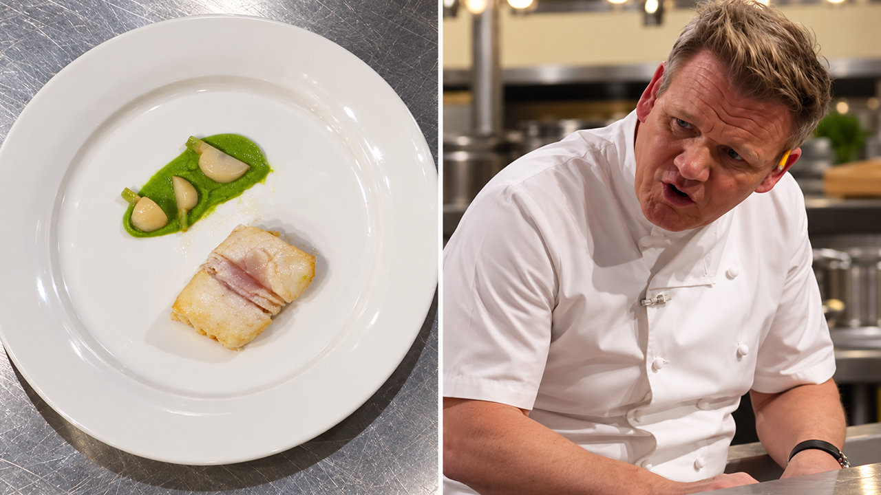 Chef Ramsay fumes as raw fish and pasta disrupt charity night