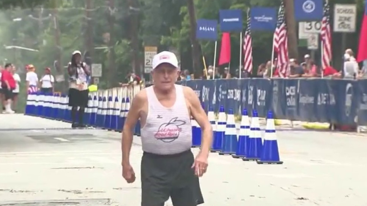 Peachtree Road Race 'Iron Man' Bill Thorn dies at 96