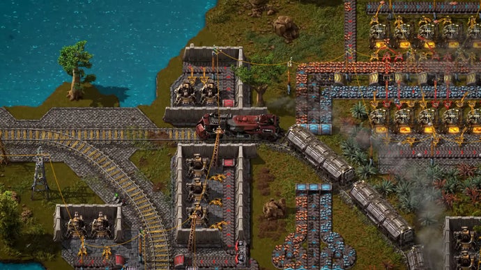 Factorio's final major update has rolled off the assembly line, adding ...