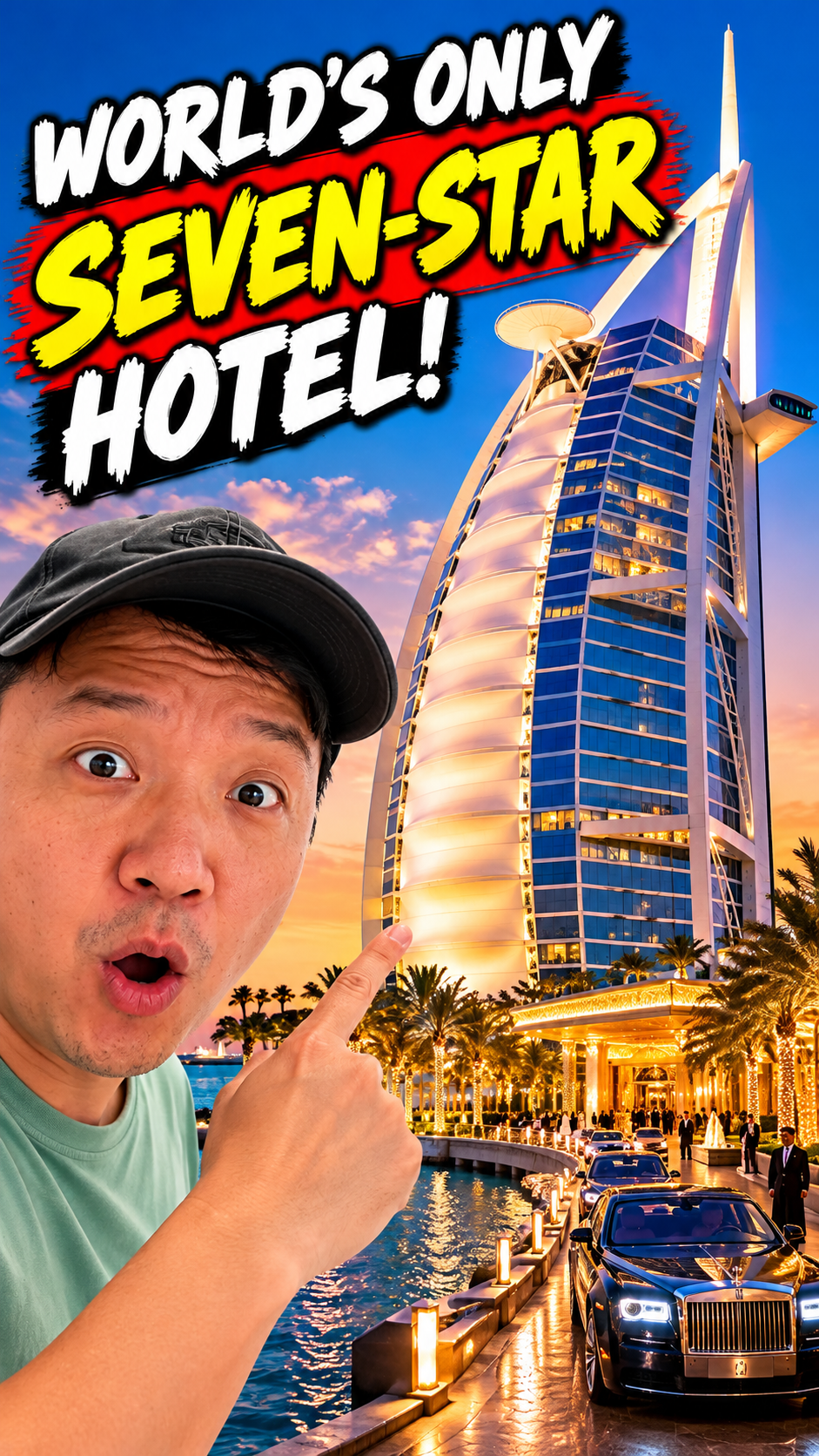 Inside Dubai’s most luxurious hotel — the famous 7-star Burj Al Arab!