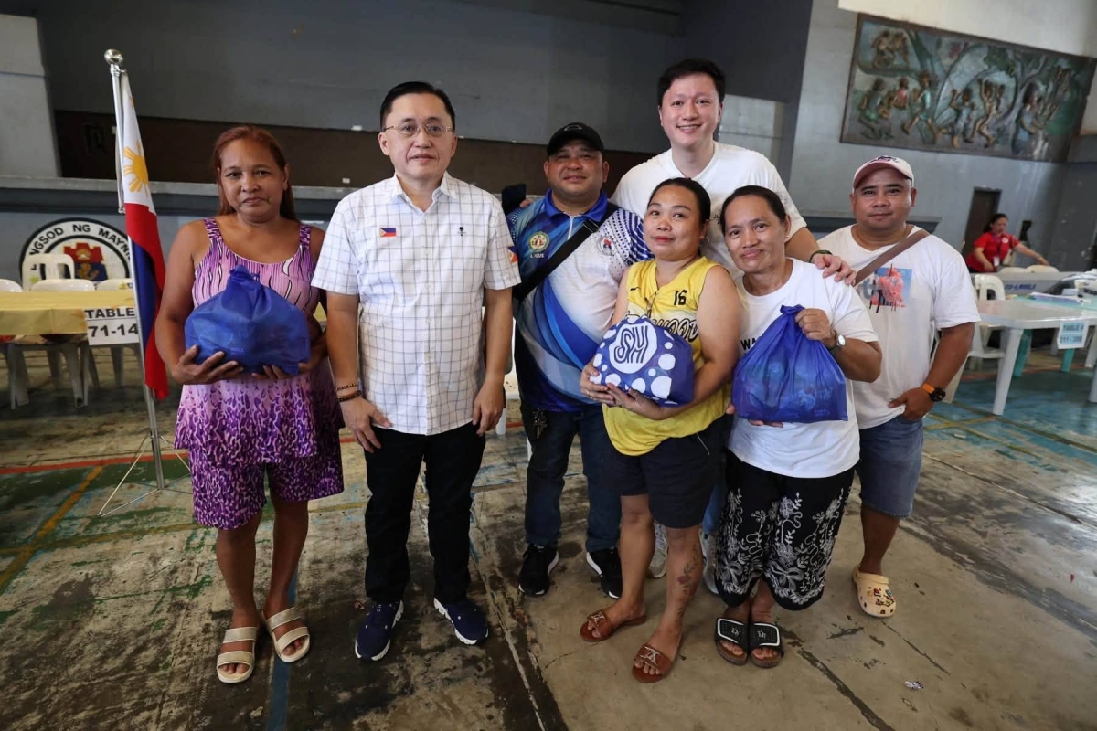 Go extends aid to 349 Tondo fire victims