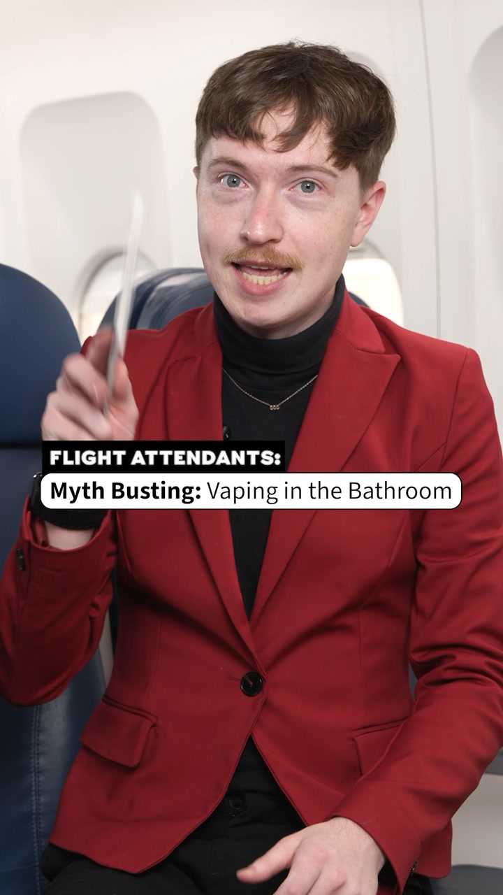 Do flight attendants know when you vape on a plane